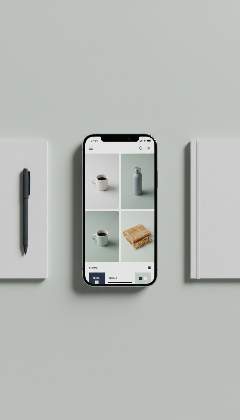 Responsive website version optimized for smartphone usability